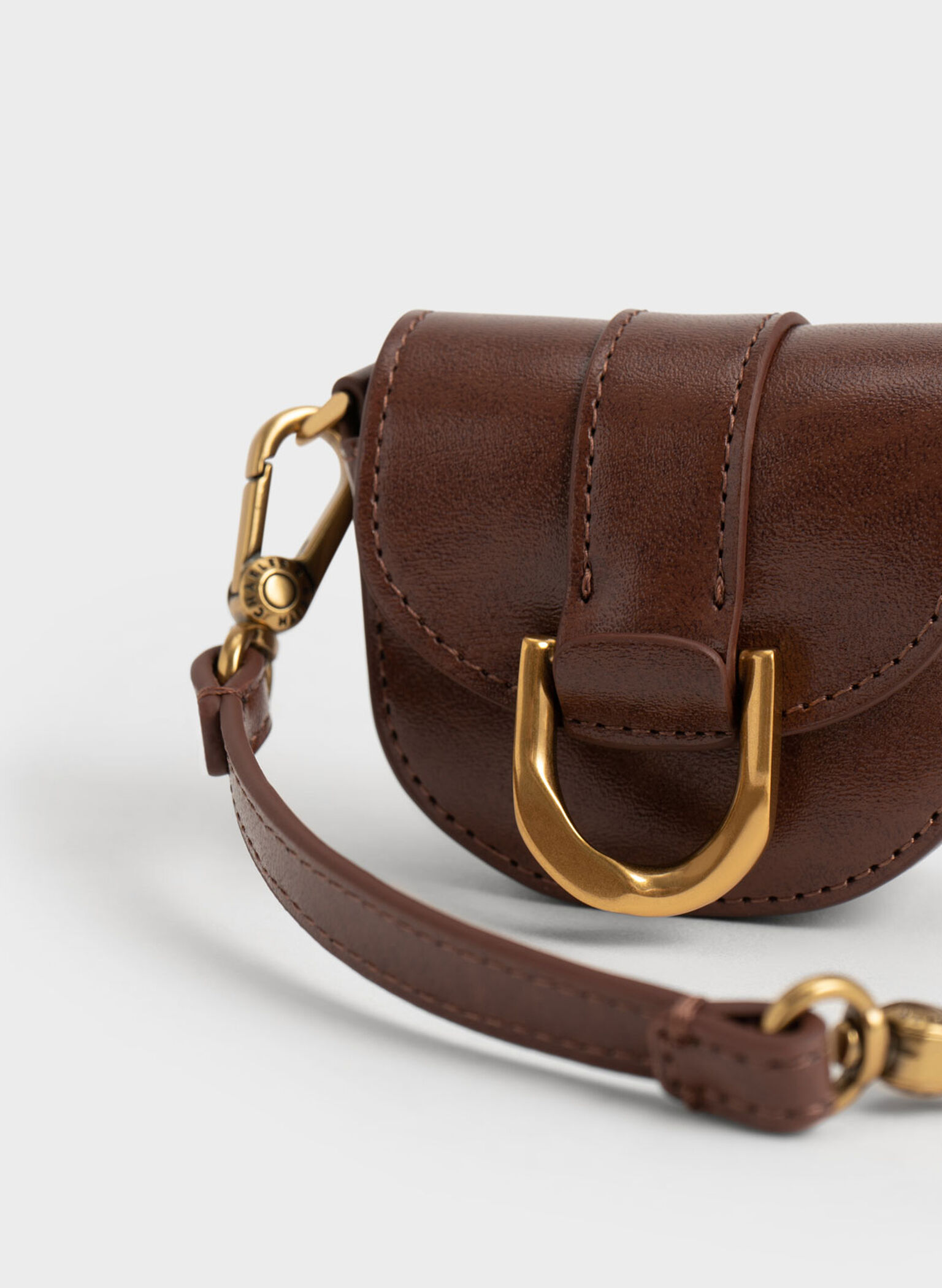 Gabine AirPods Pouch, Dark Brown, hi-res