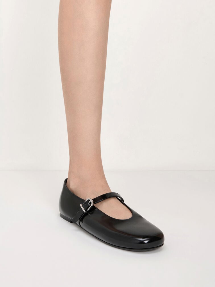 High-Vamp Mary Janes, Black Box, hi-res