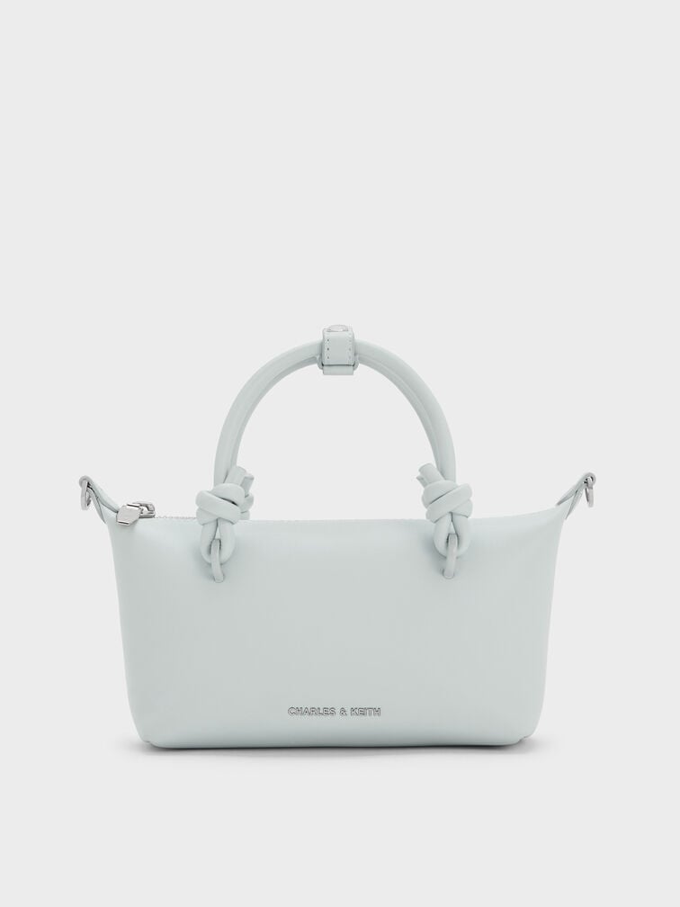 Sammie Knotted-Handle Tote Bag, Sea Salt Blue, hi-res