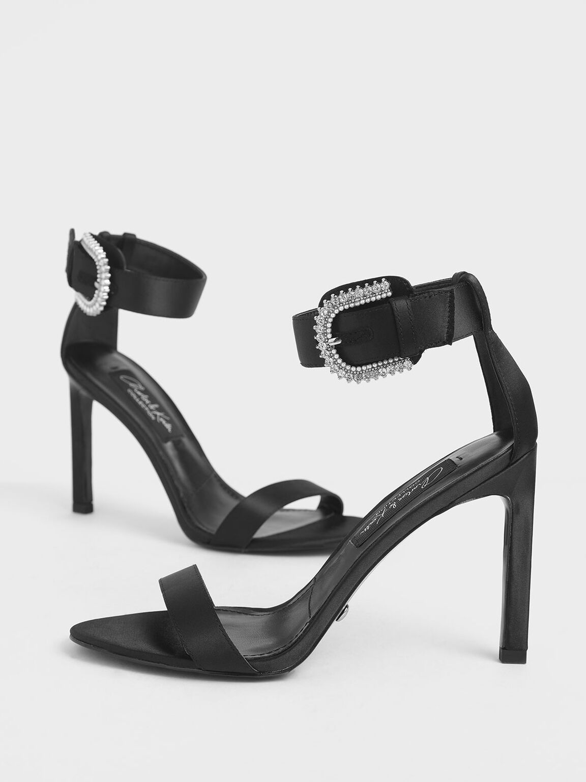 stilettos with buckle