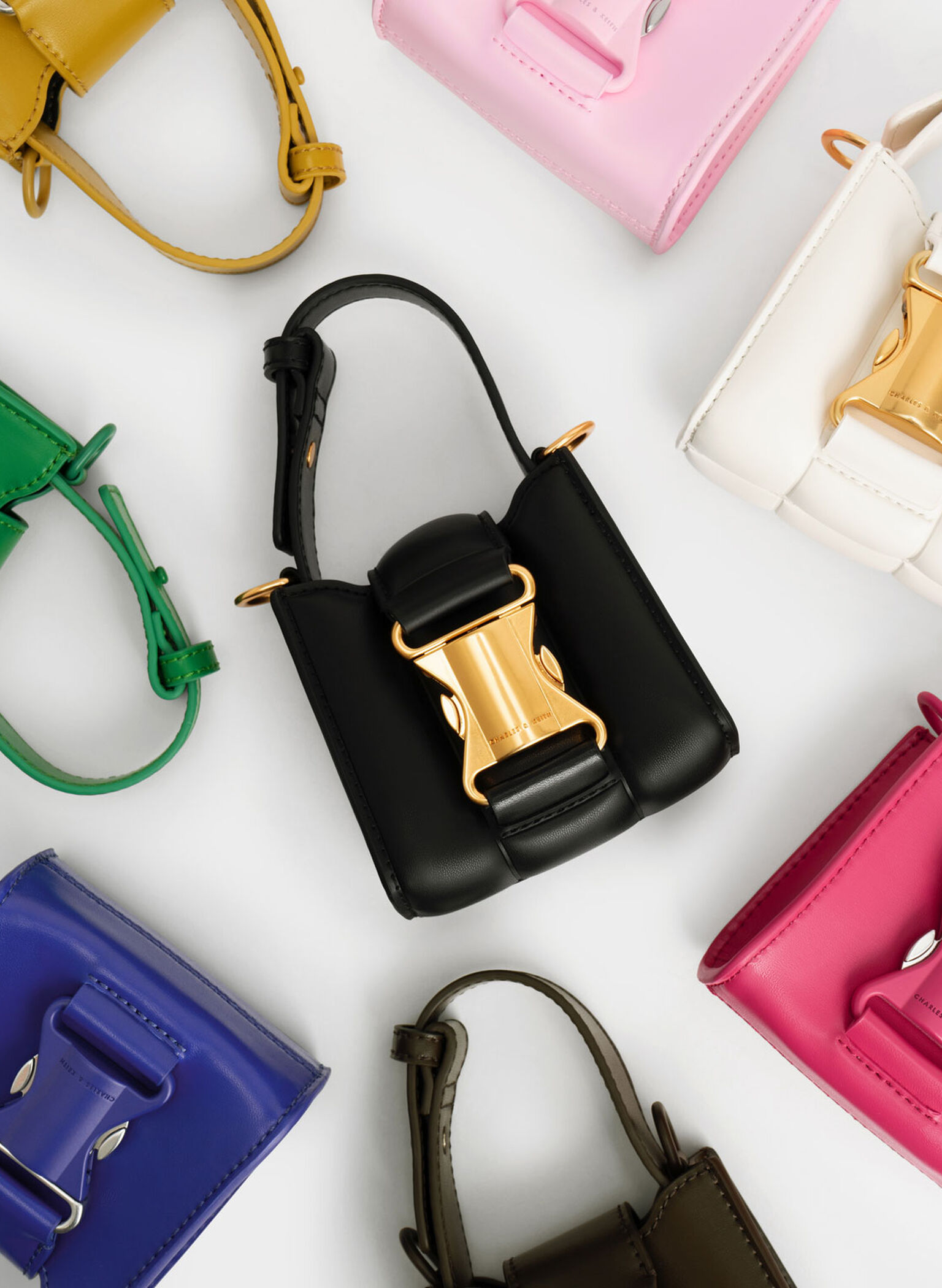 Ivy Top Handle Mini Bag, Cobalt, hi-res