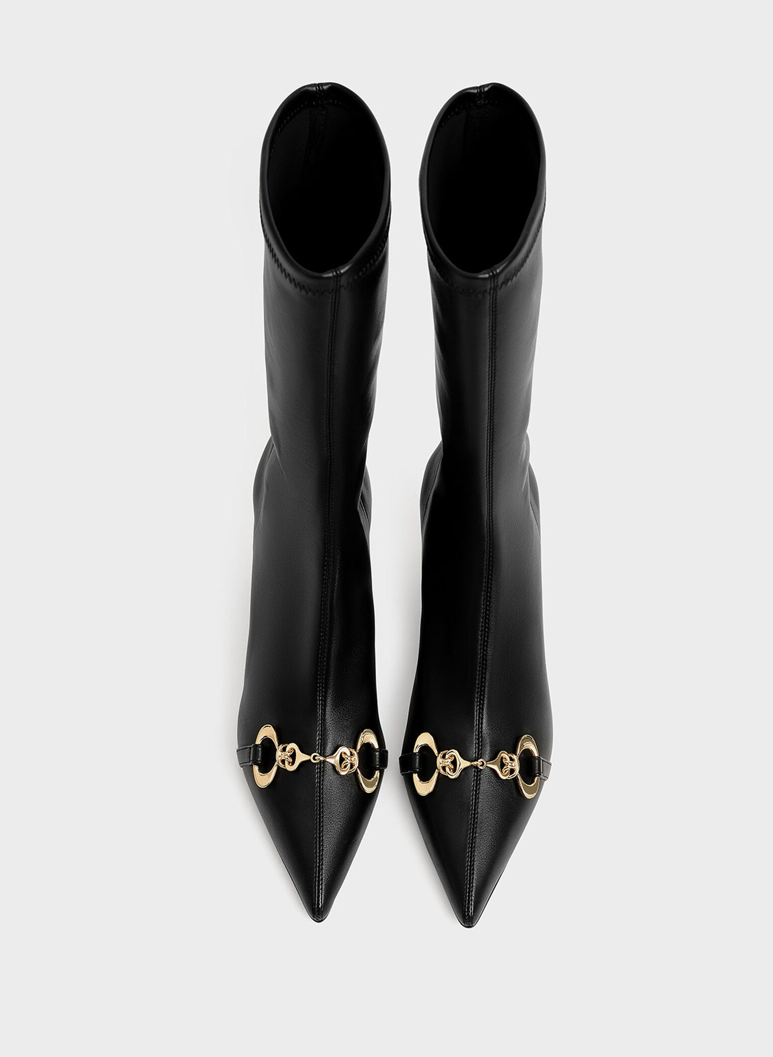 Elery Slip-On Ankle Boots, Black, hi-res