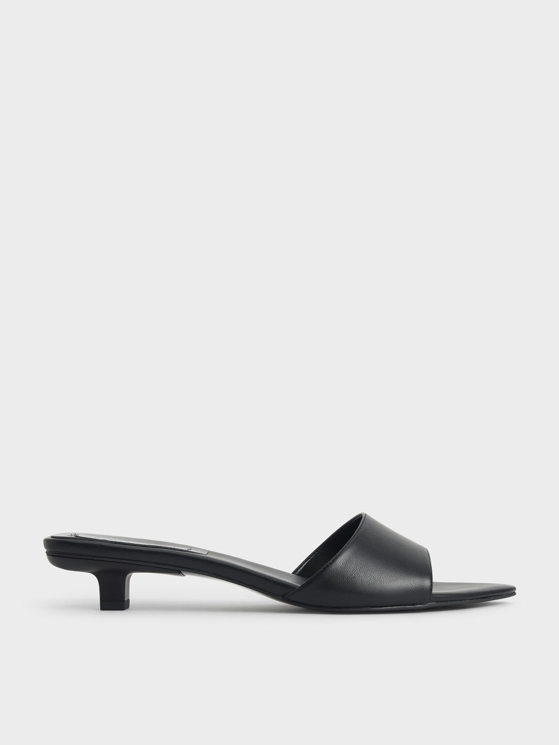 very low kitten heels