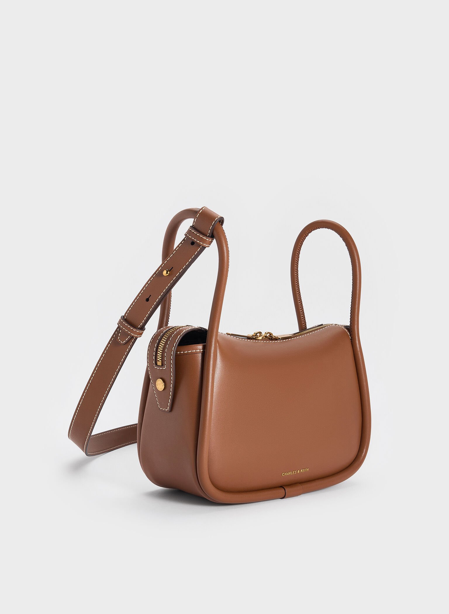 Lyla Shoulder Bag, Chocolate, hi-res