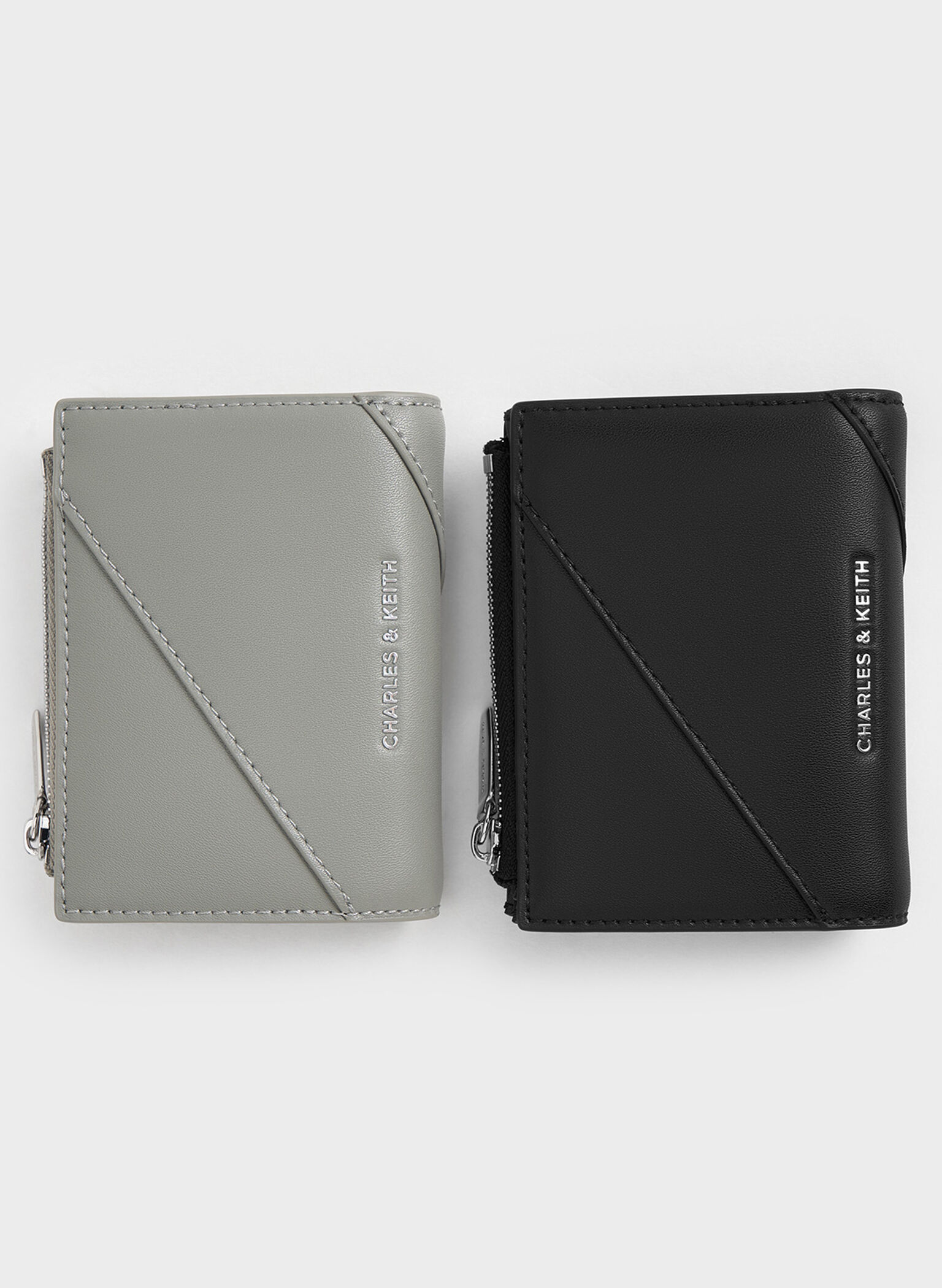 Trin Stitch-Trim Wallet, Noir, hi-res