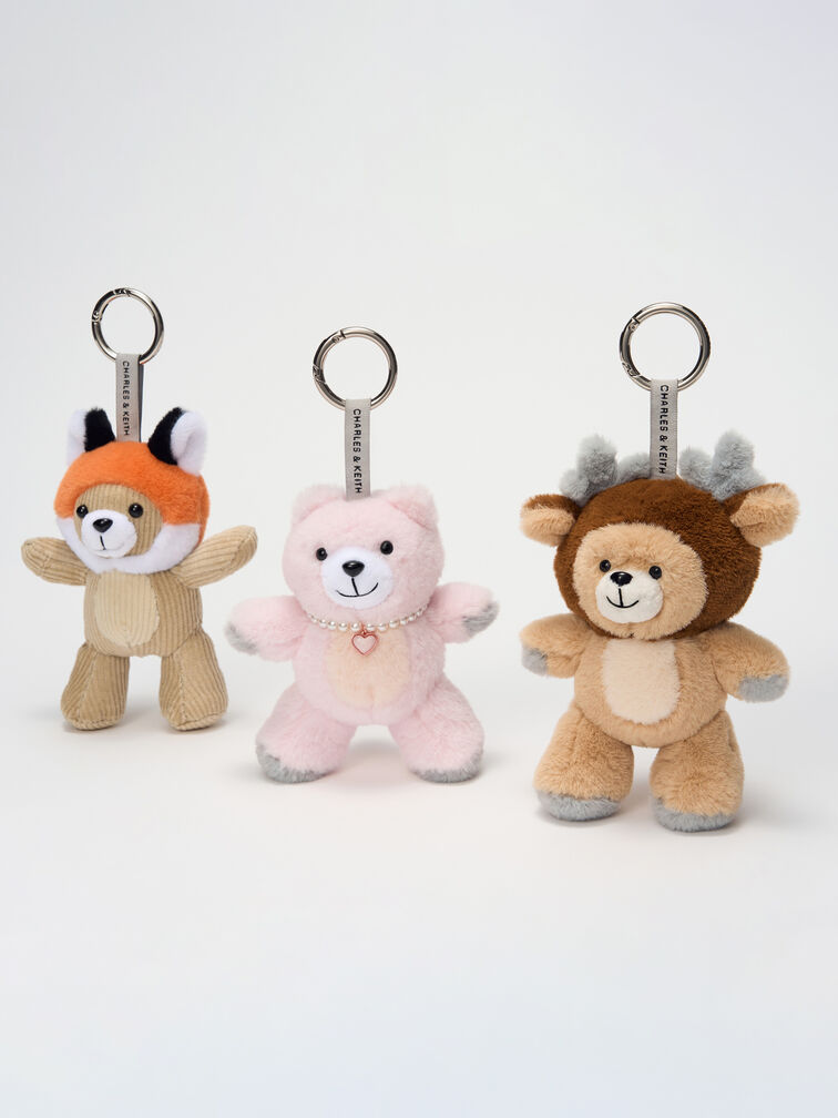 Dodie Foxy Bear Charm, Multi, hi-res