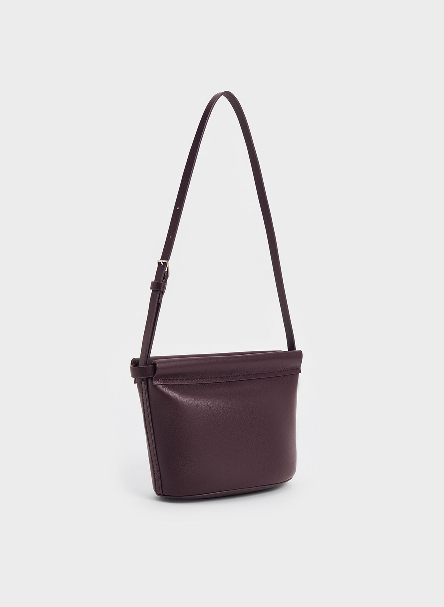 Ellis Bucket Bag, Plum, hi-res