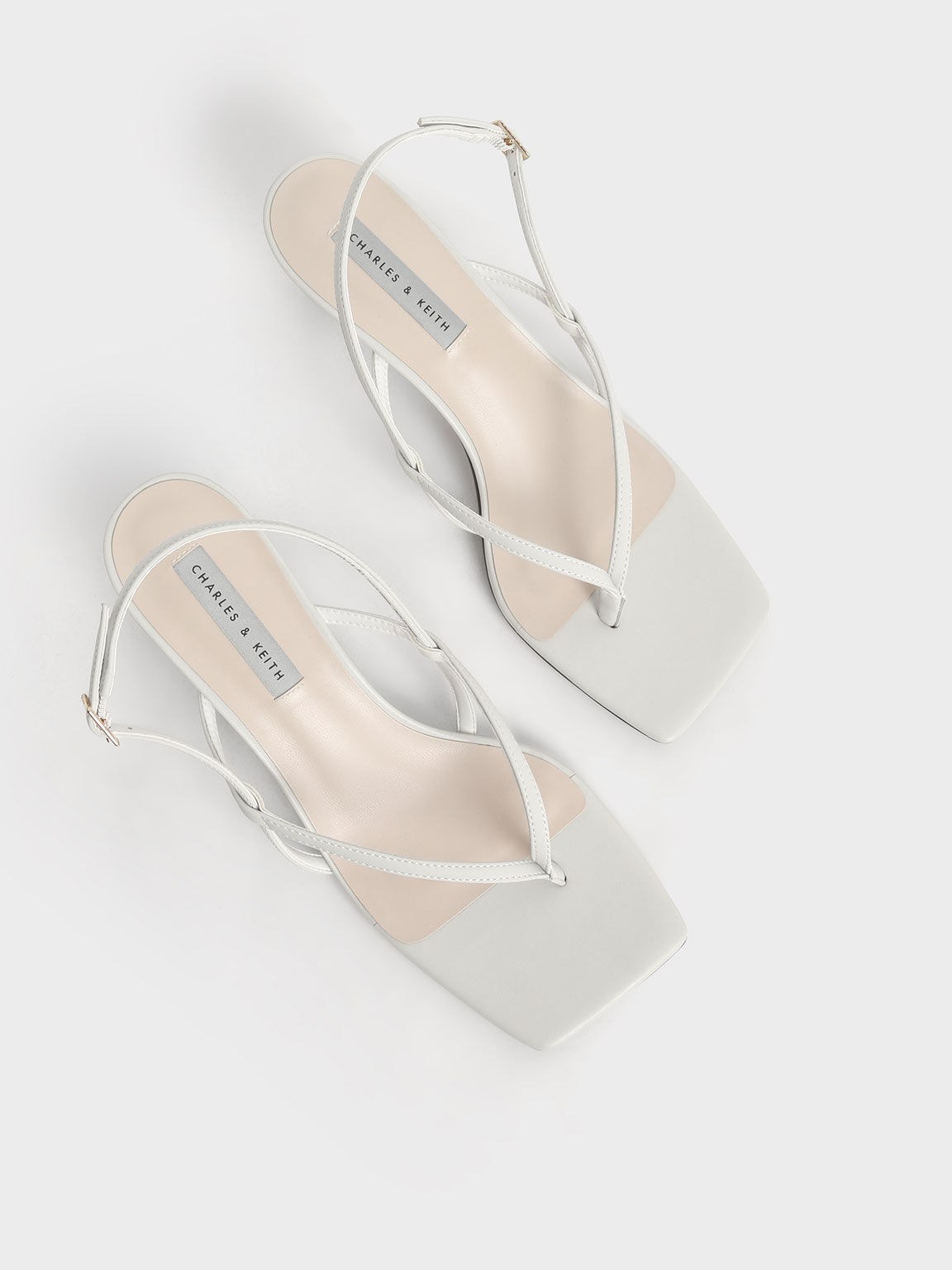 Slingback thong top