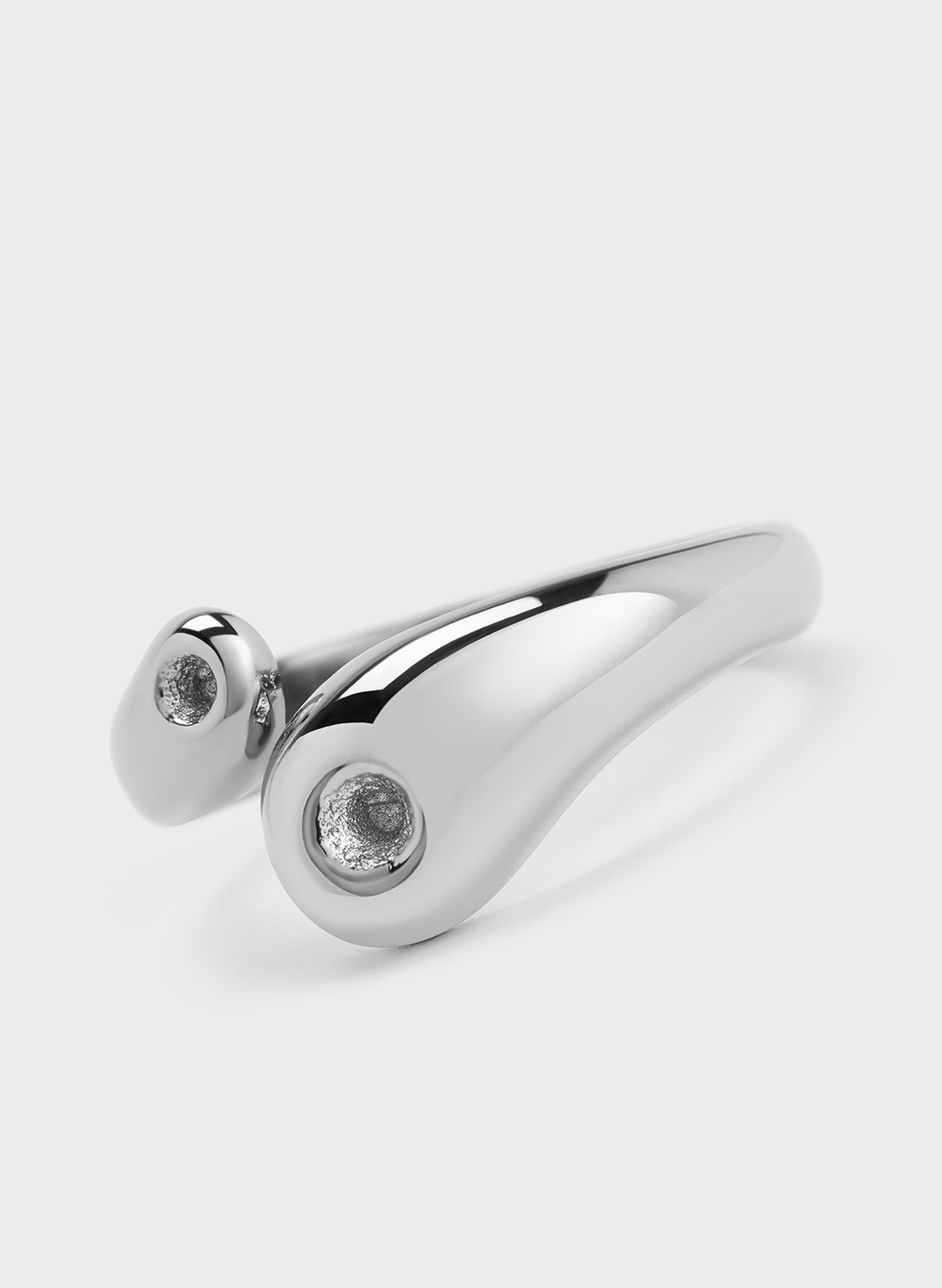 Eimear Sculptural Ring, Silver, hi-res