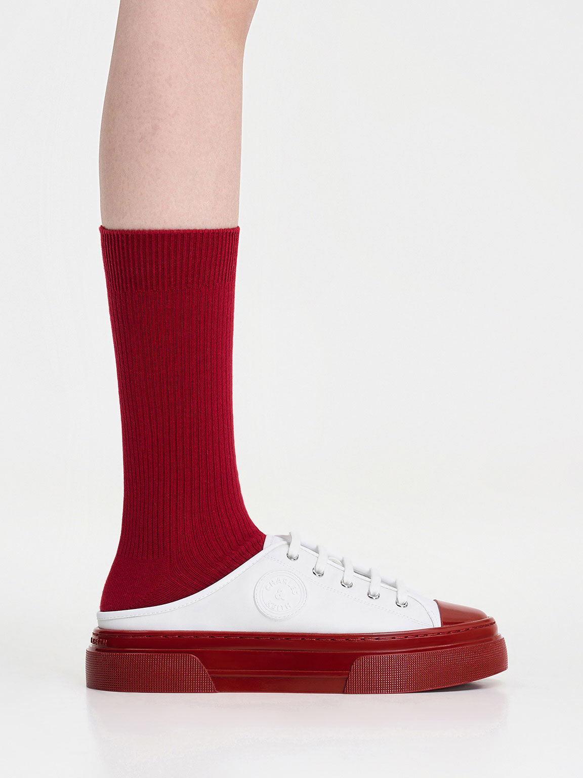High slip on sales sneakers
