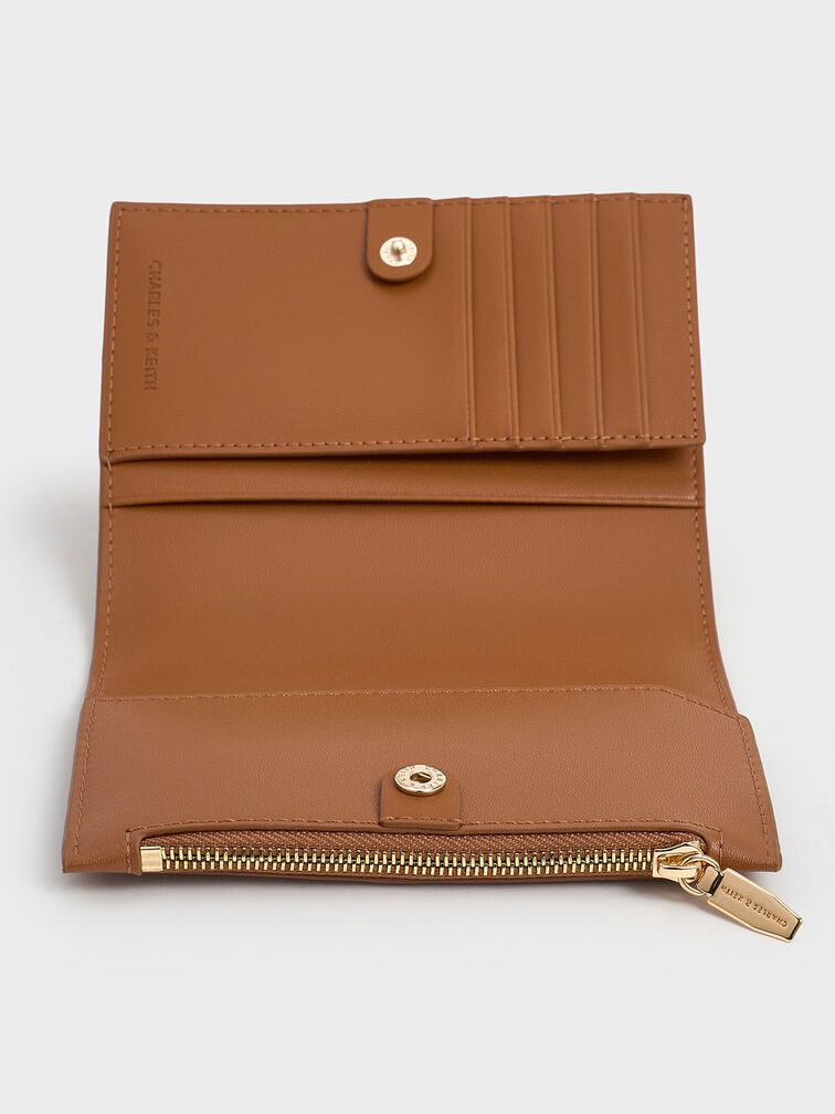 Noelle Passport Holder, Brown, hi-res