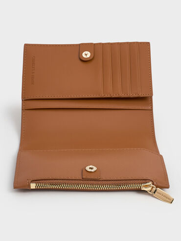Noelle Passport Holder, Brown, hi-res