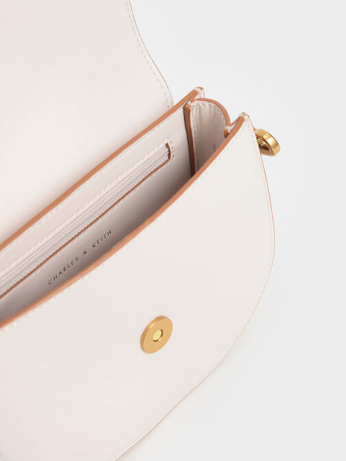 Mini Gabine Saddle Bag, Pink, hi-res