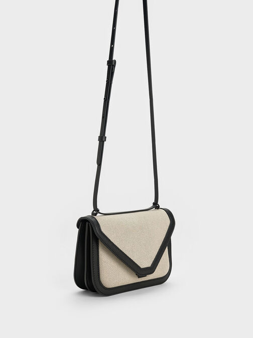 Camelia Canvas Envelope Crossbody Bag, Multi, hi-res