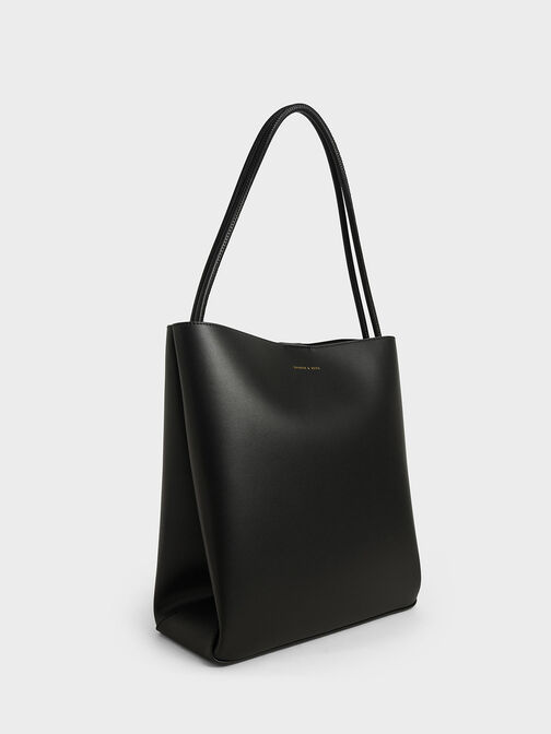 Leia Tote Bag, Black, hi-res