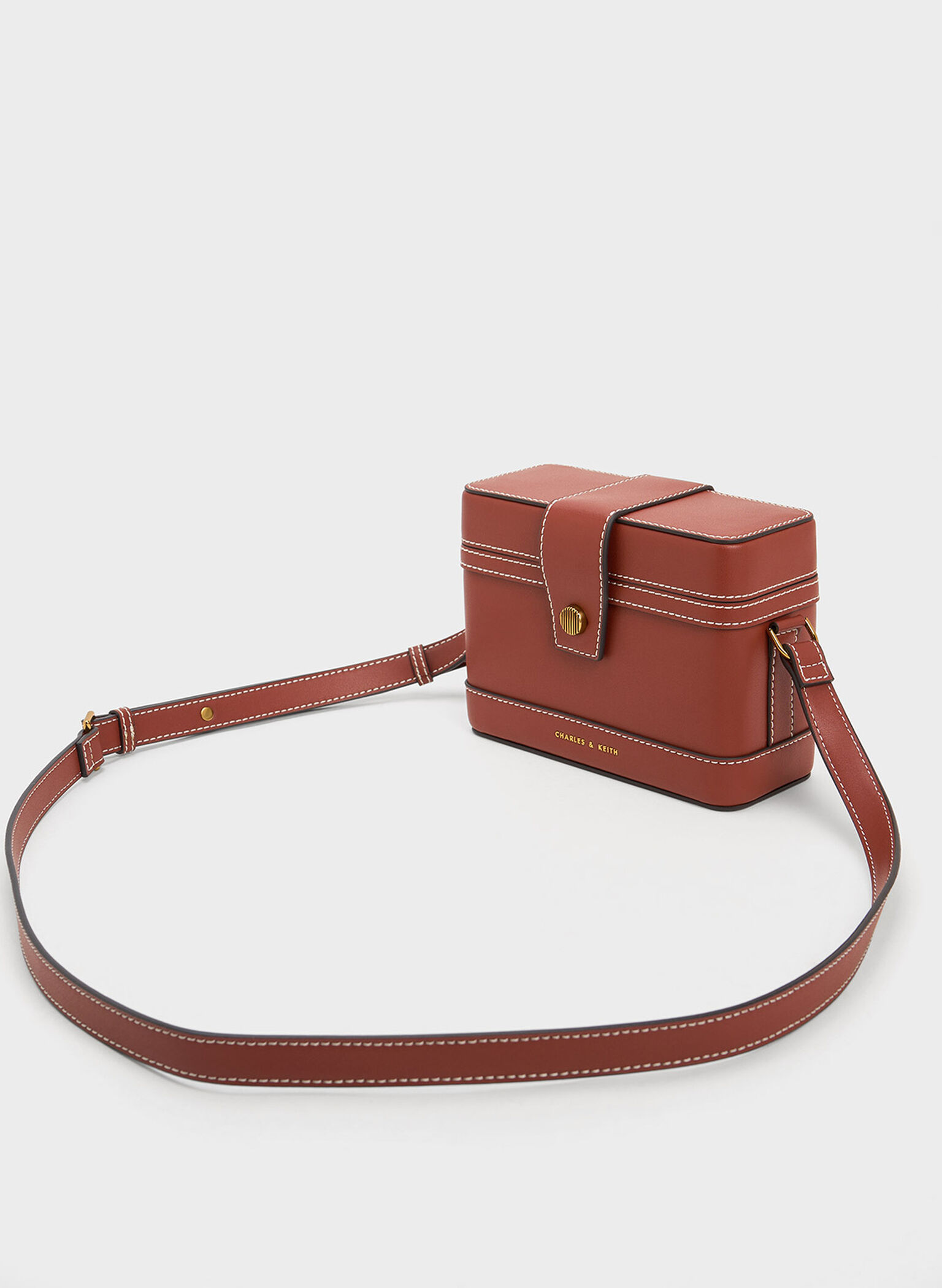 Bronte Boxy Crossbody Bag, Mocha, hi-res