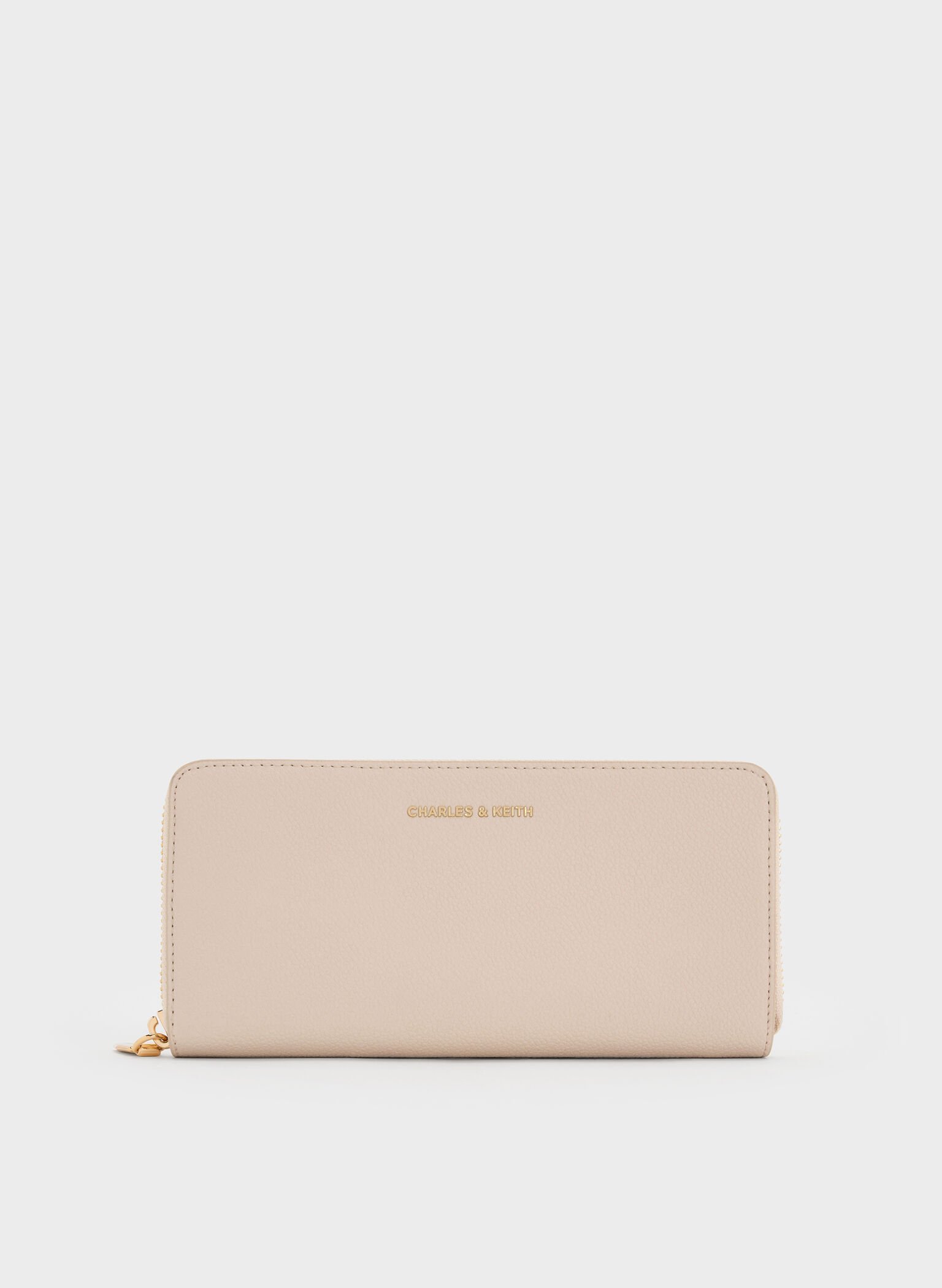 Dulcie Zip-Around Long Wallet, Oat, hi-res