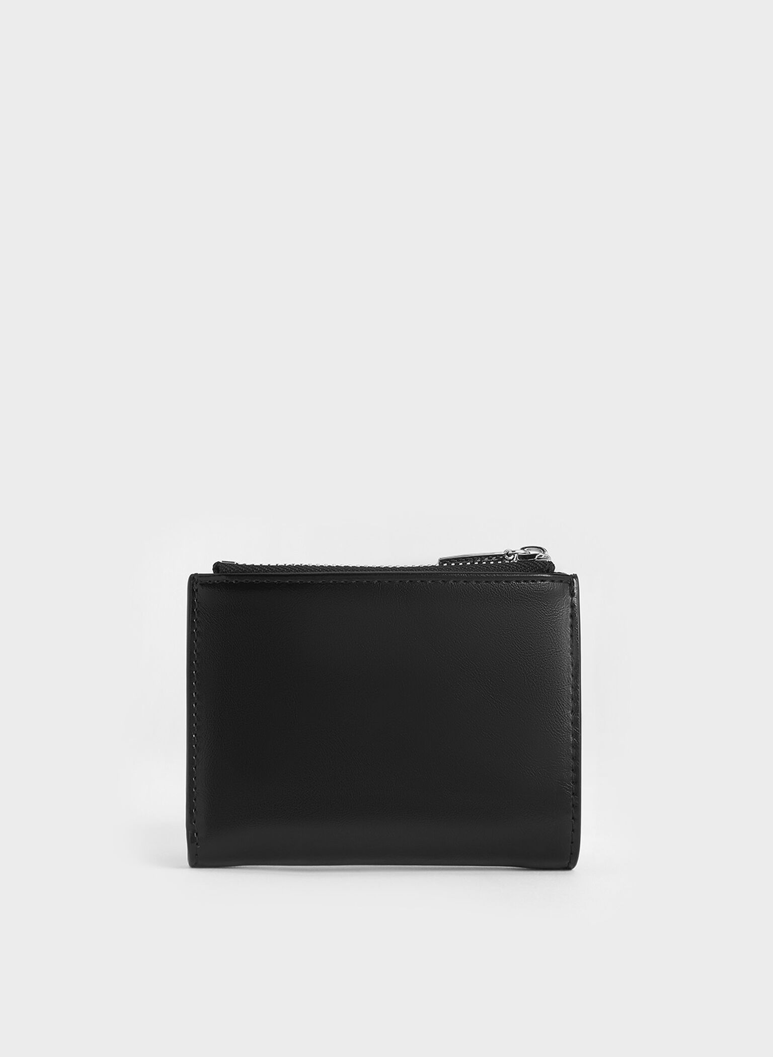 Rachel Front-Pocket Top-Zip Wallet, Noir, hi-res