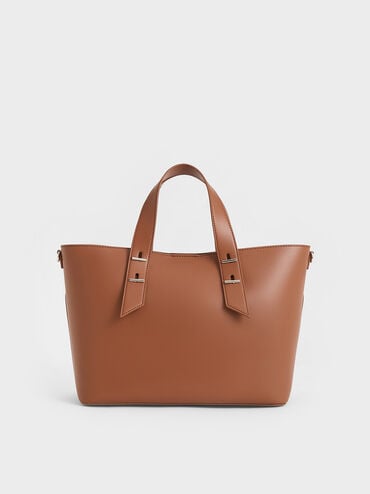 Shania Tote Bag, Chocolate, hi-res