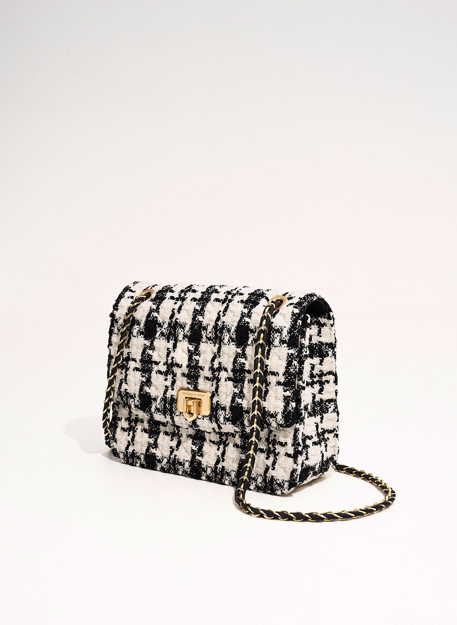Cressida Tweed Chain Strap Bag, Multi, hi-res