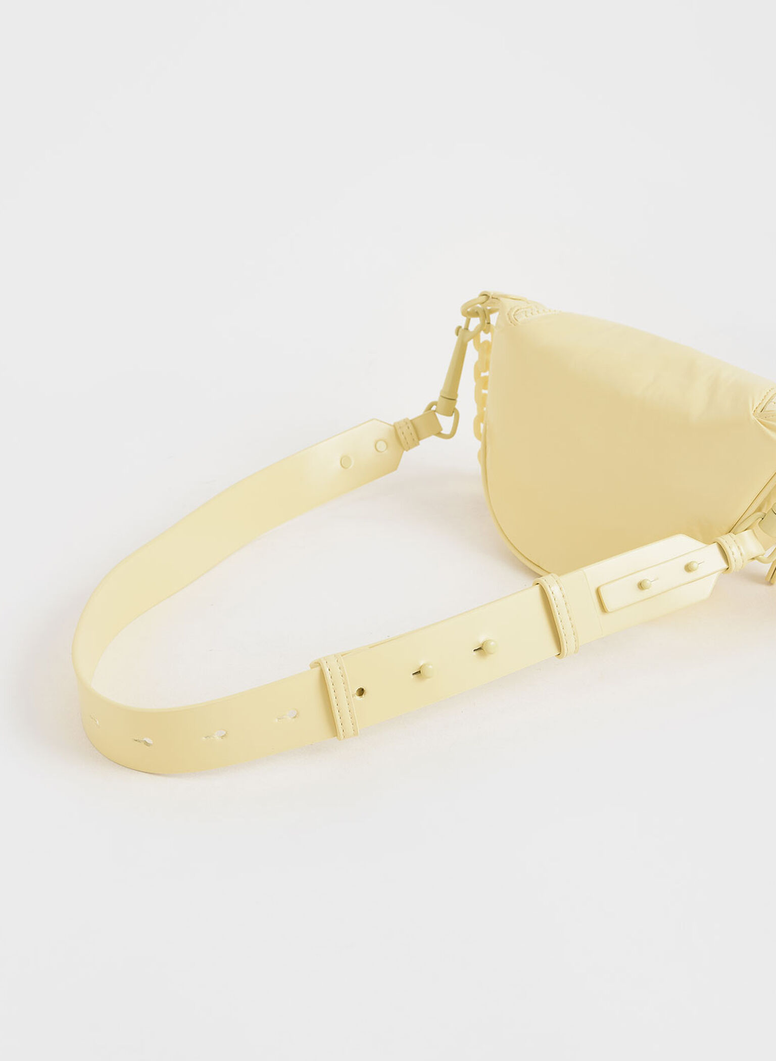 Philomena Glow-In-The-Dark Saddle Bag, Butter, hi-res