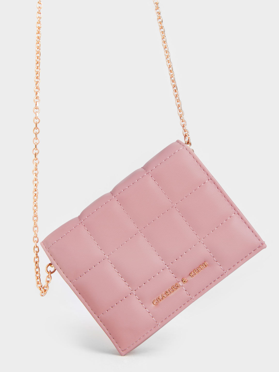 Charles and keith wallet pink new arrivals