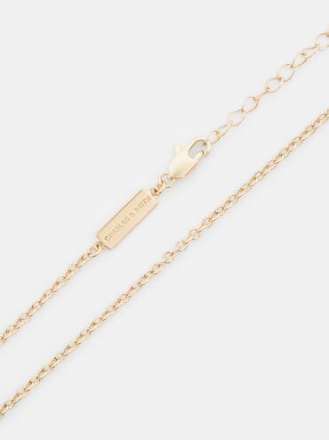Arleth Chain Necklace, Gold, hi-res