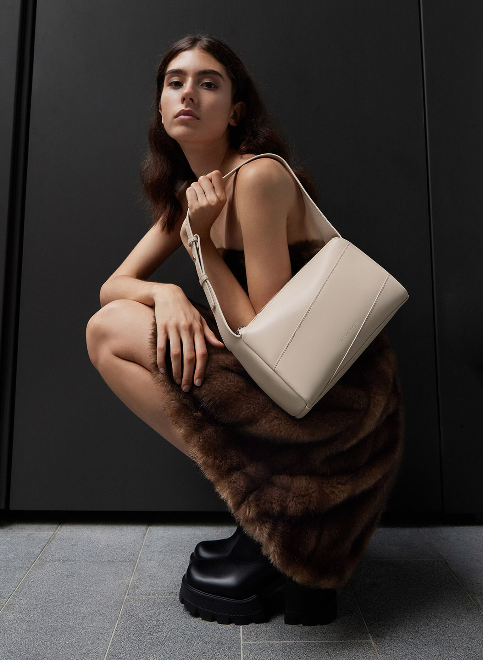 Trin Shoulder Bag, Oat, hi-res