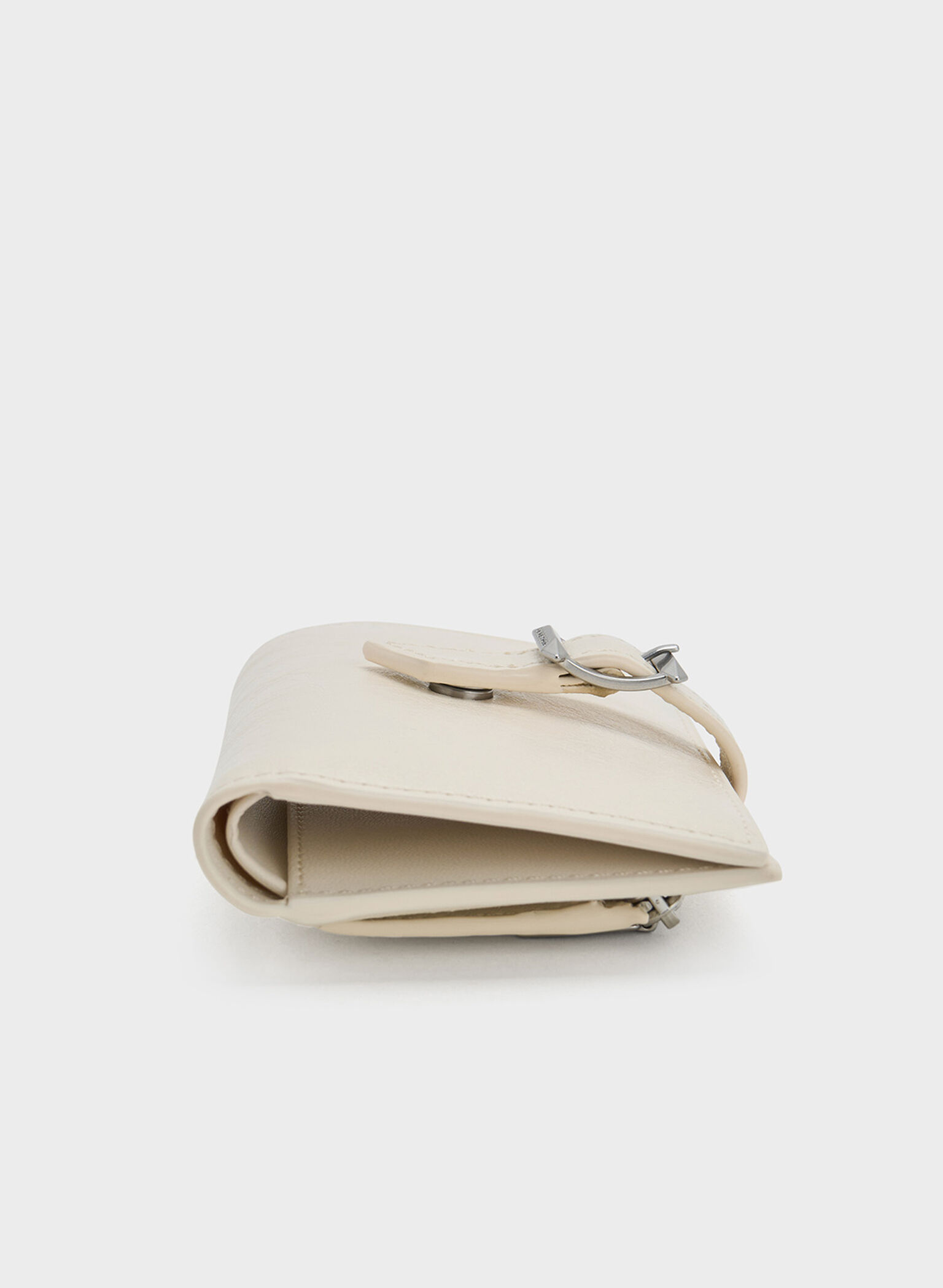 Bryna Belted Wallet, Cream, hi-res