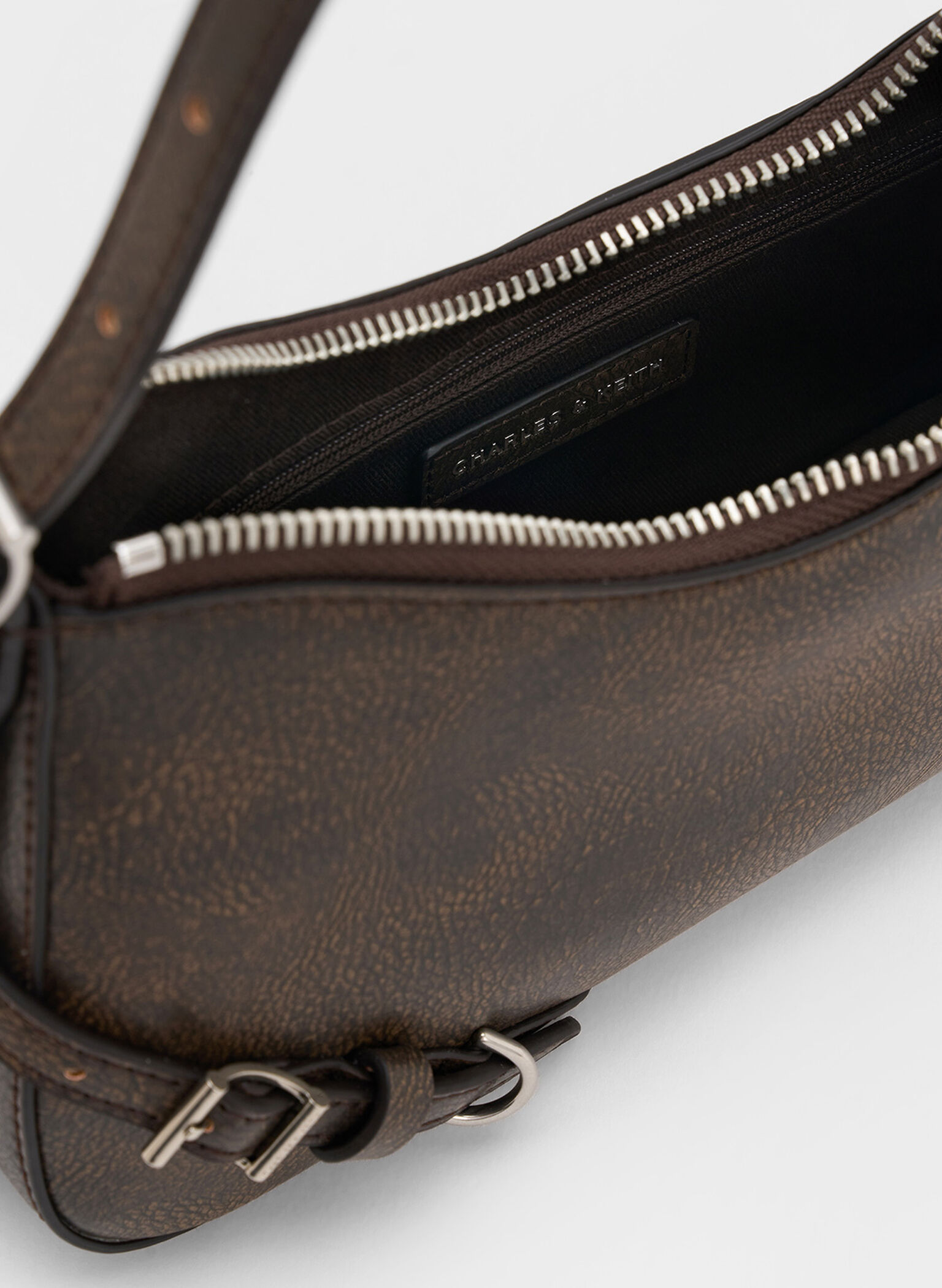 Sloane Shoulder Bag, Dark Brown, hi-res
