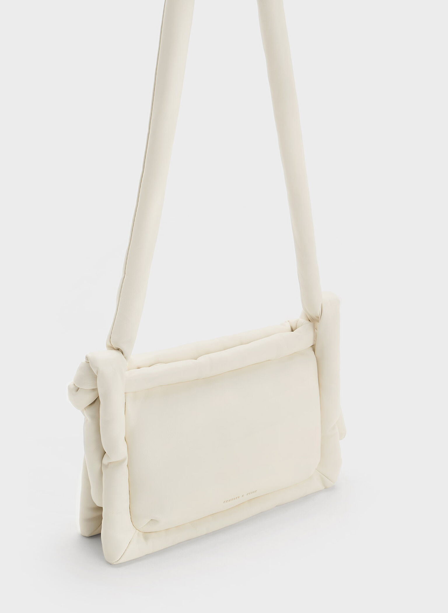 Errya Puffy Crossbody Bag, Cream, hi-res