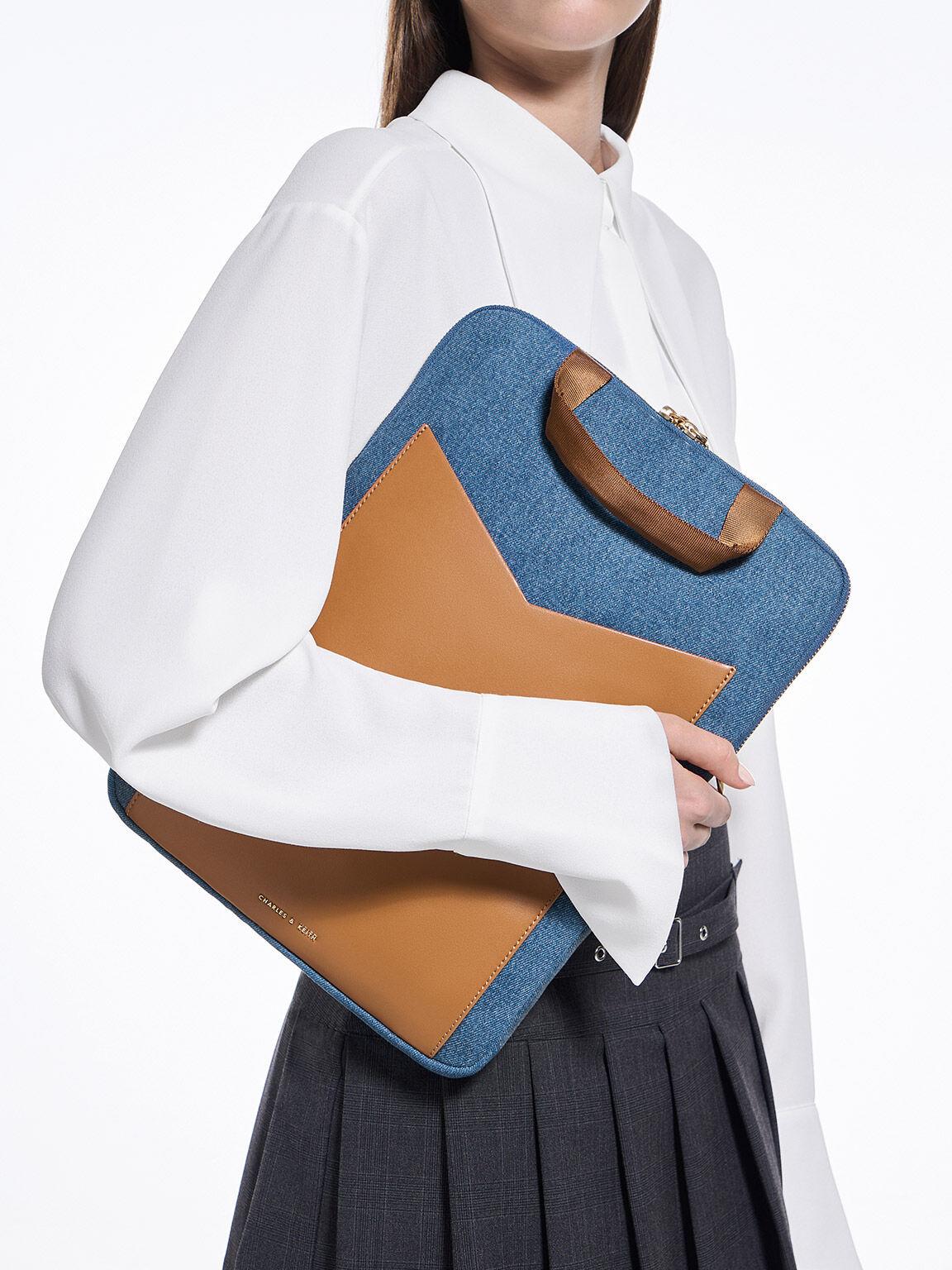 Charles & keith laptop bag new arrivals