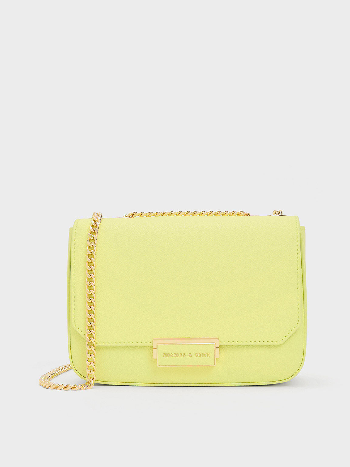 Charles and shop keith yellow bag