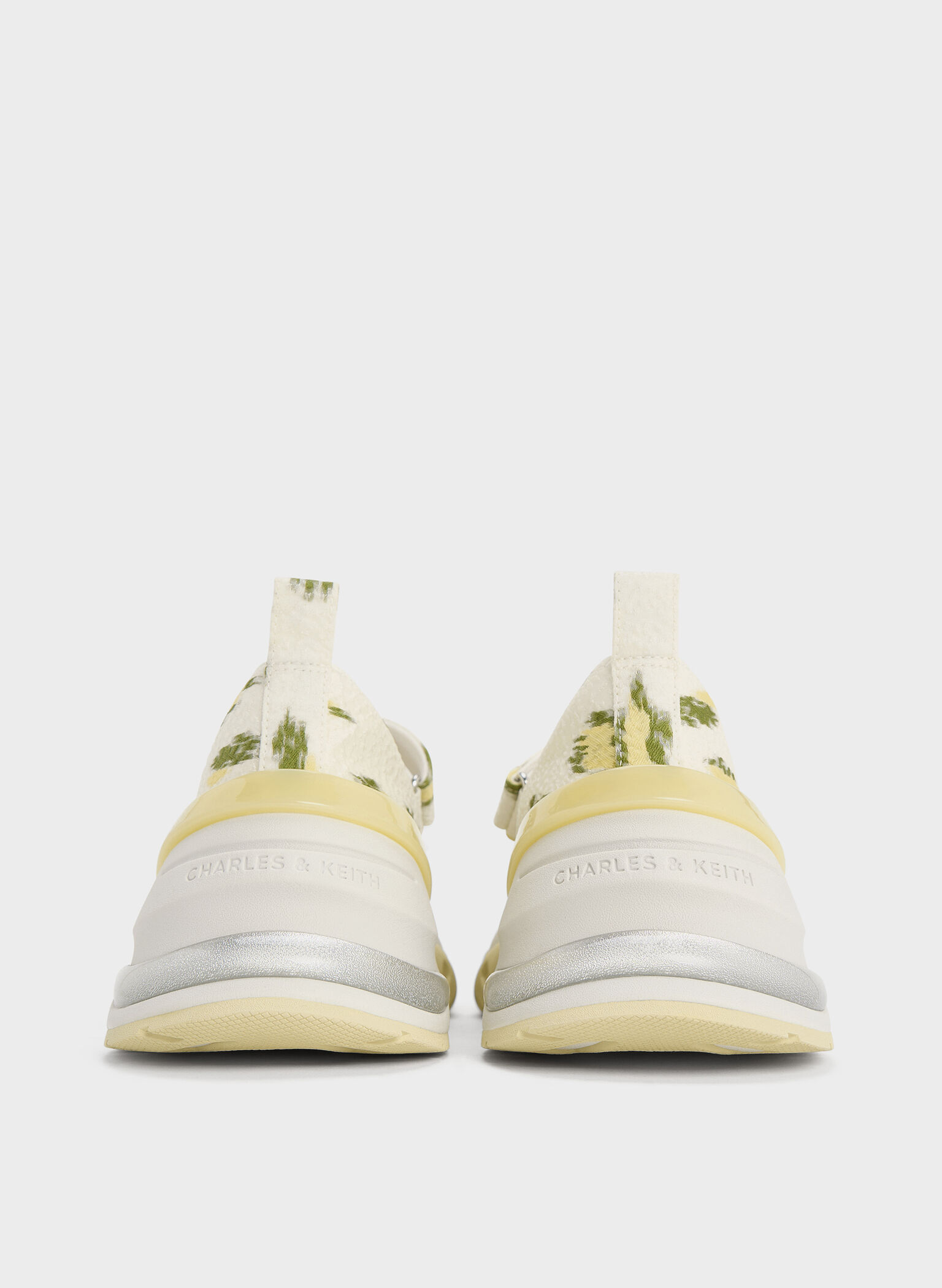 Floral-Print Bow Mary Jane Sneakers, Multi, hi-res