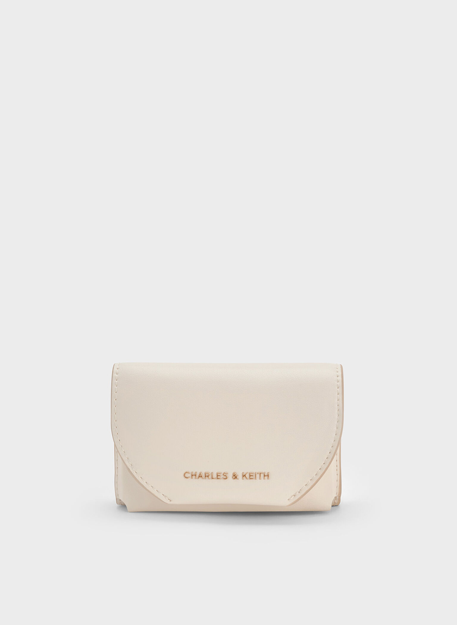Enola Front Flap Wallet, Cream, hi-res