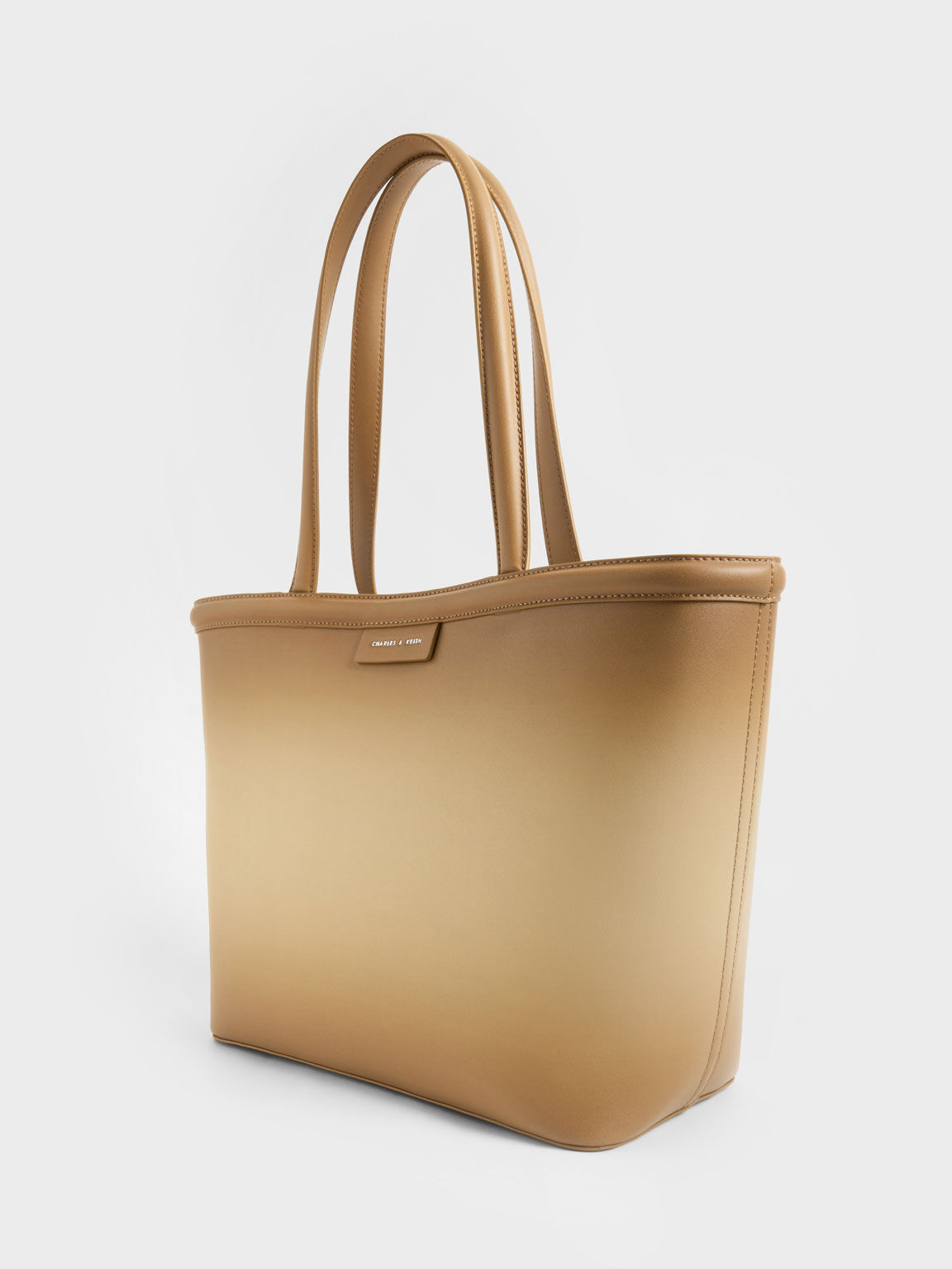Charles & keith textured hot sale tote bag