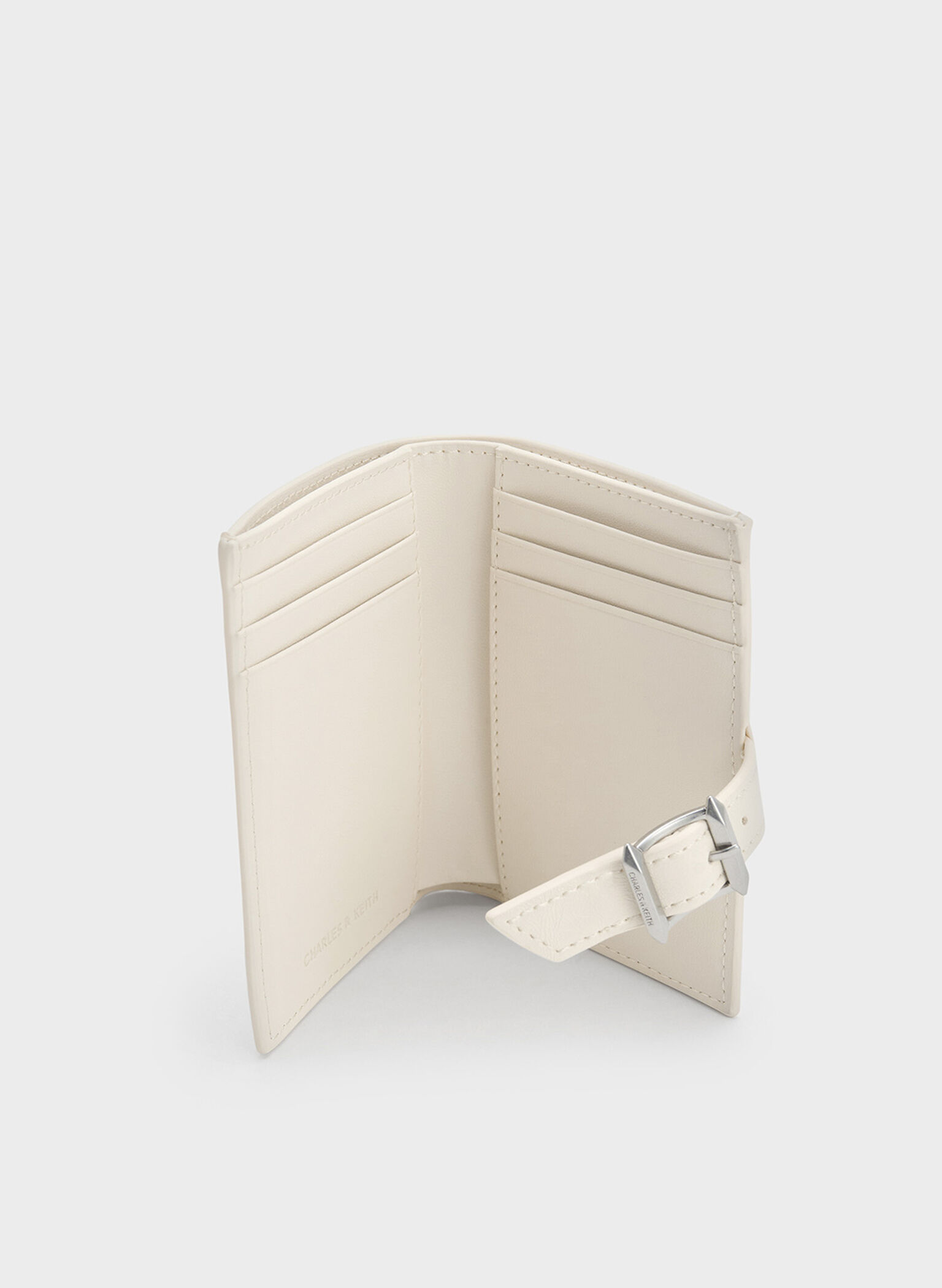 Bryna Belted Wallet, Cream, hi-res