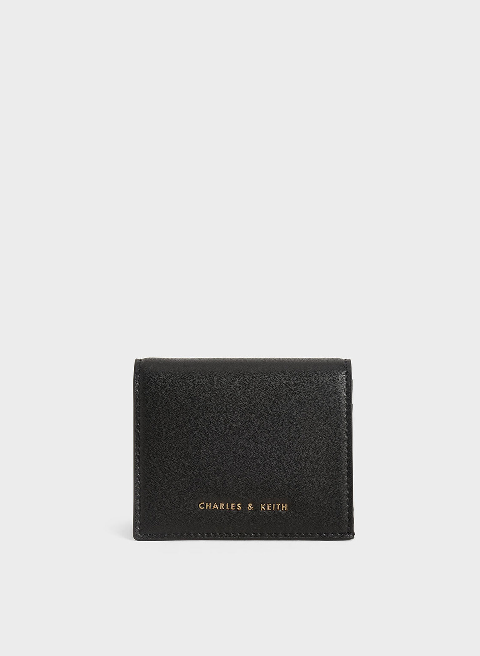 Daisy Bi-Fold Small Wallet, Black, hi-res