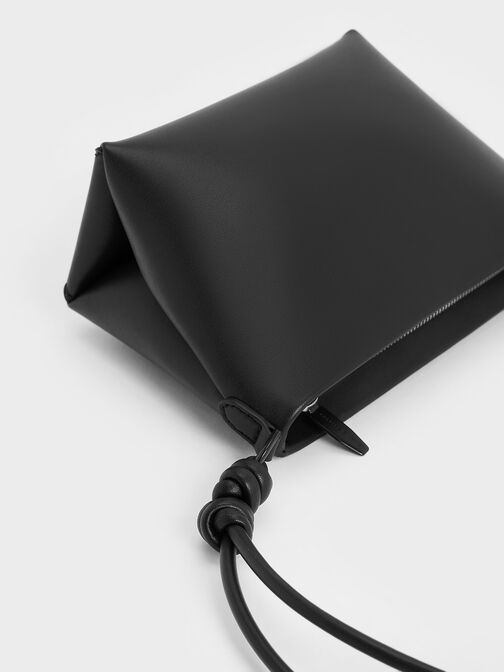 Midori Geometric Crossbody Bag, Noir, hi-res