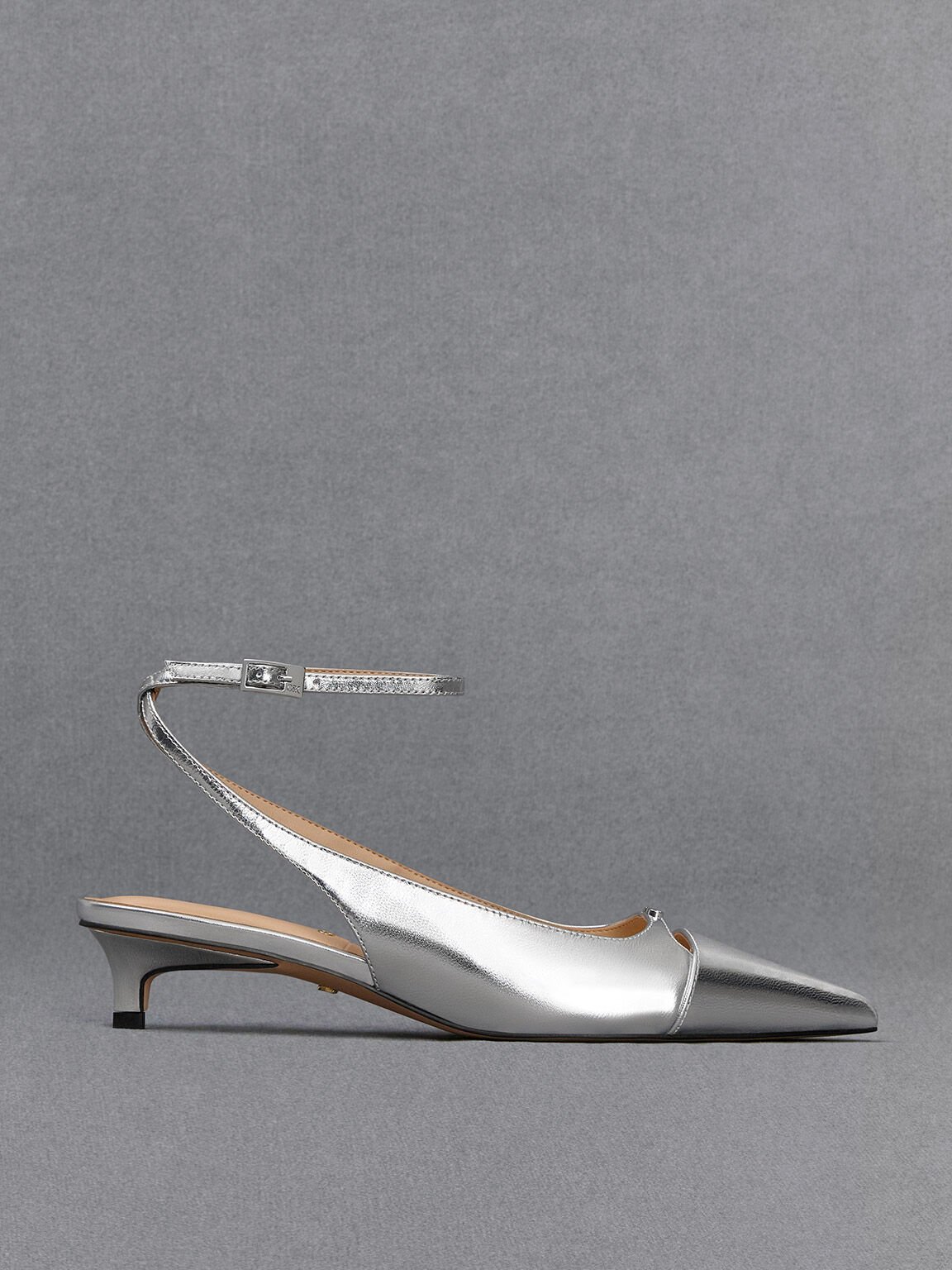Grey kitten heel sandals uk new arrivals