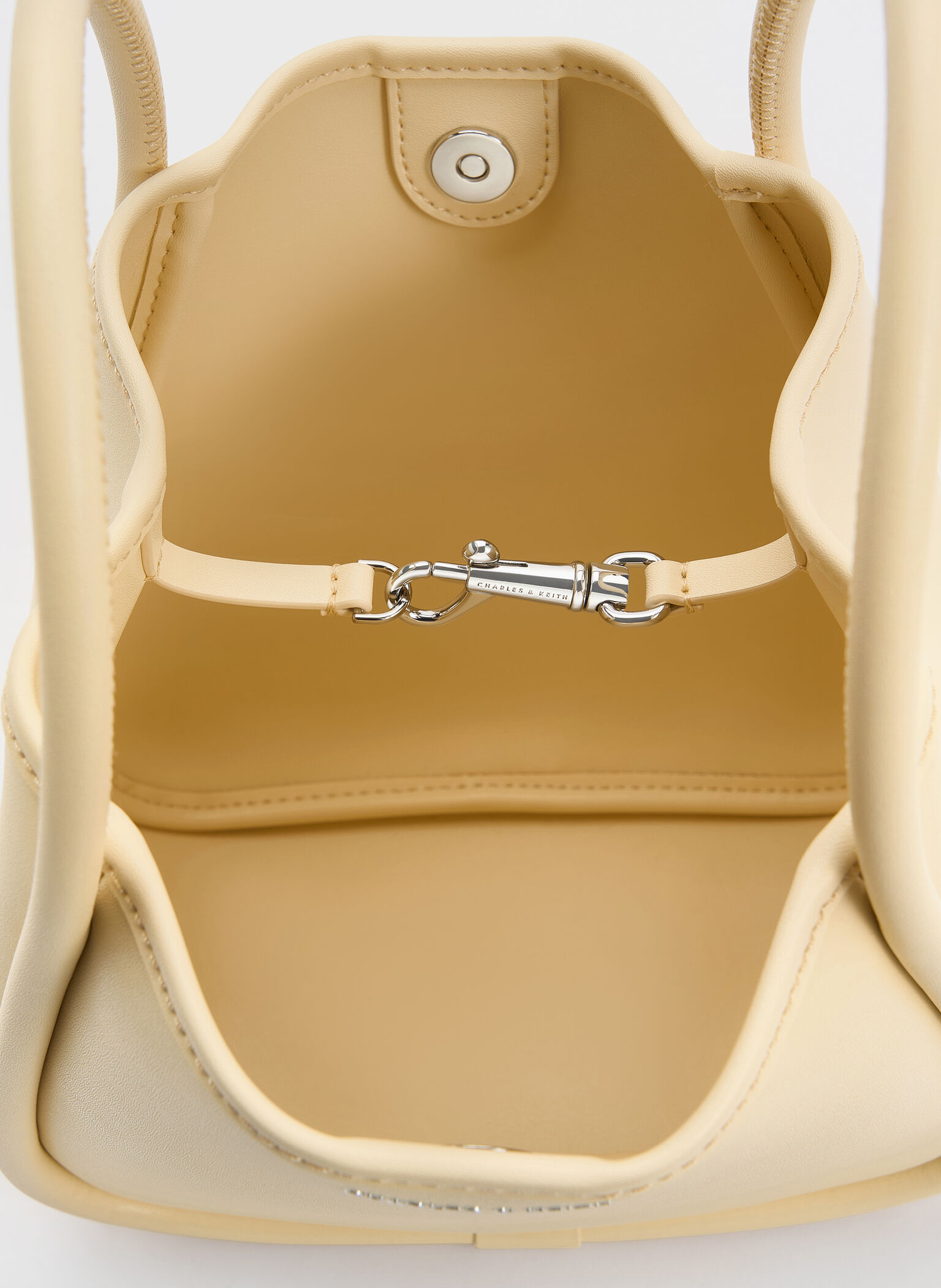 Mini Lyla Tubular Tote Bag, Butter Yellow, hi-res
