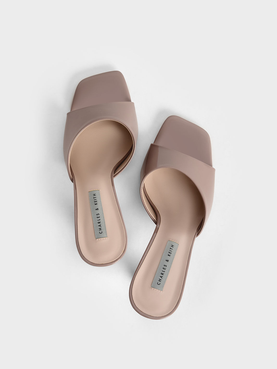 Taupe mules 2025