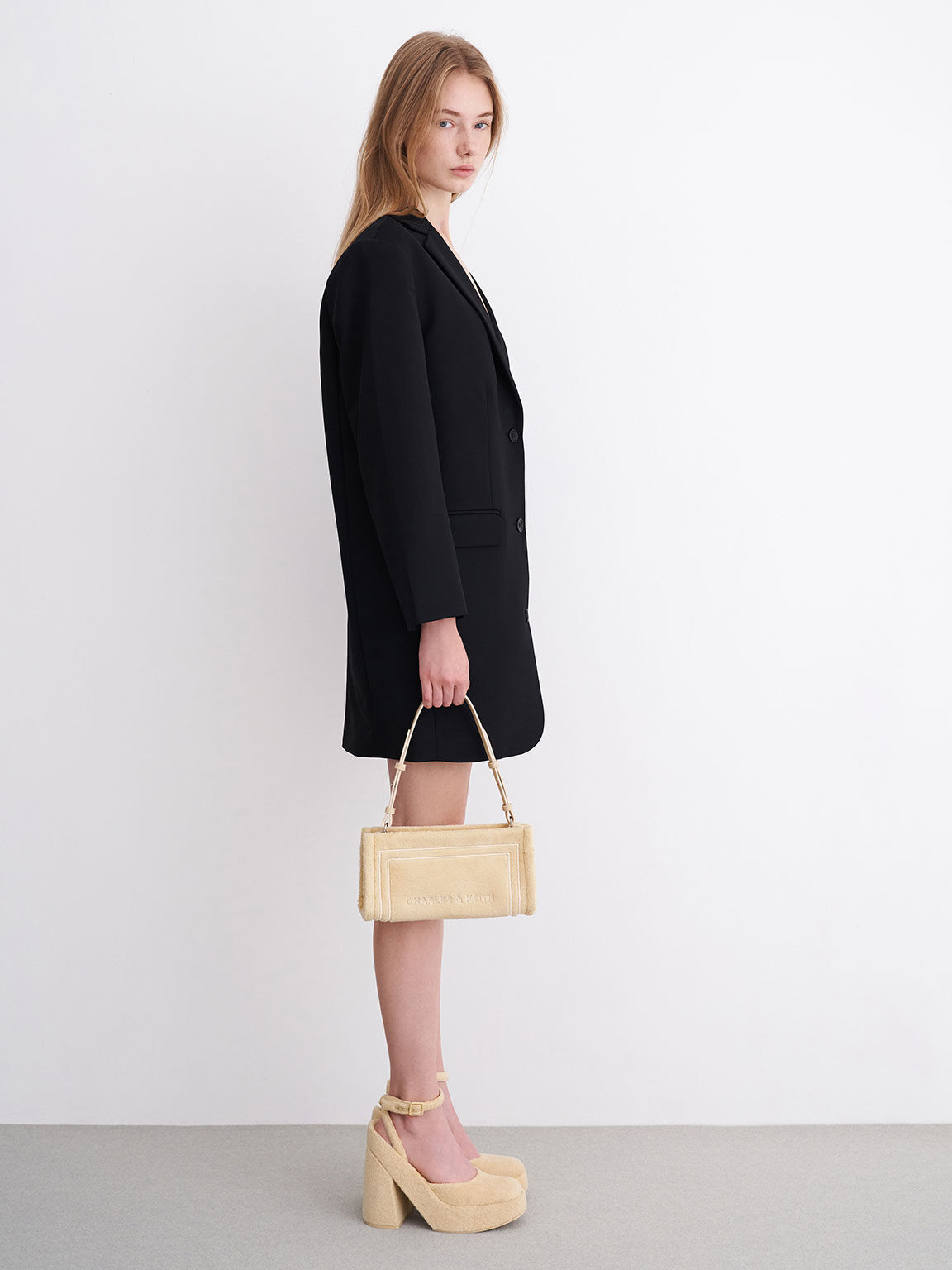Beige handbag hot sale
