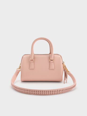 Everleigh Bowling Bag, Light Pink, hi-res