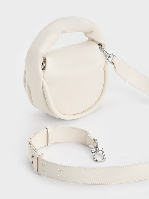 Yama Padded Handle Bag, Cream, hi-res