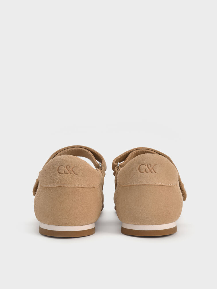 Jace Suede Mary Janes, Beige, hi-res