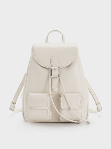 Bryna Backpack, Cream, hi-res