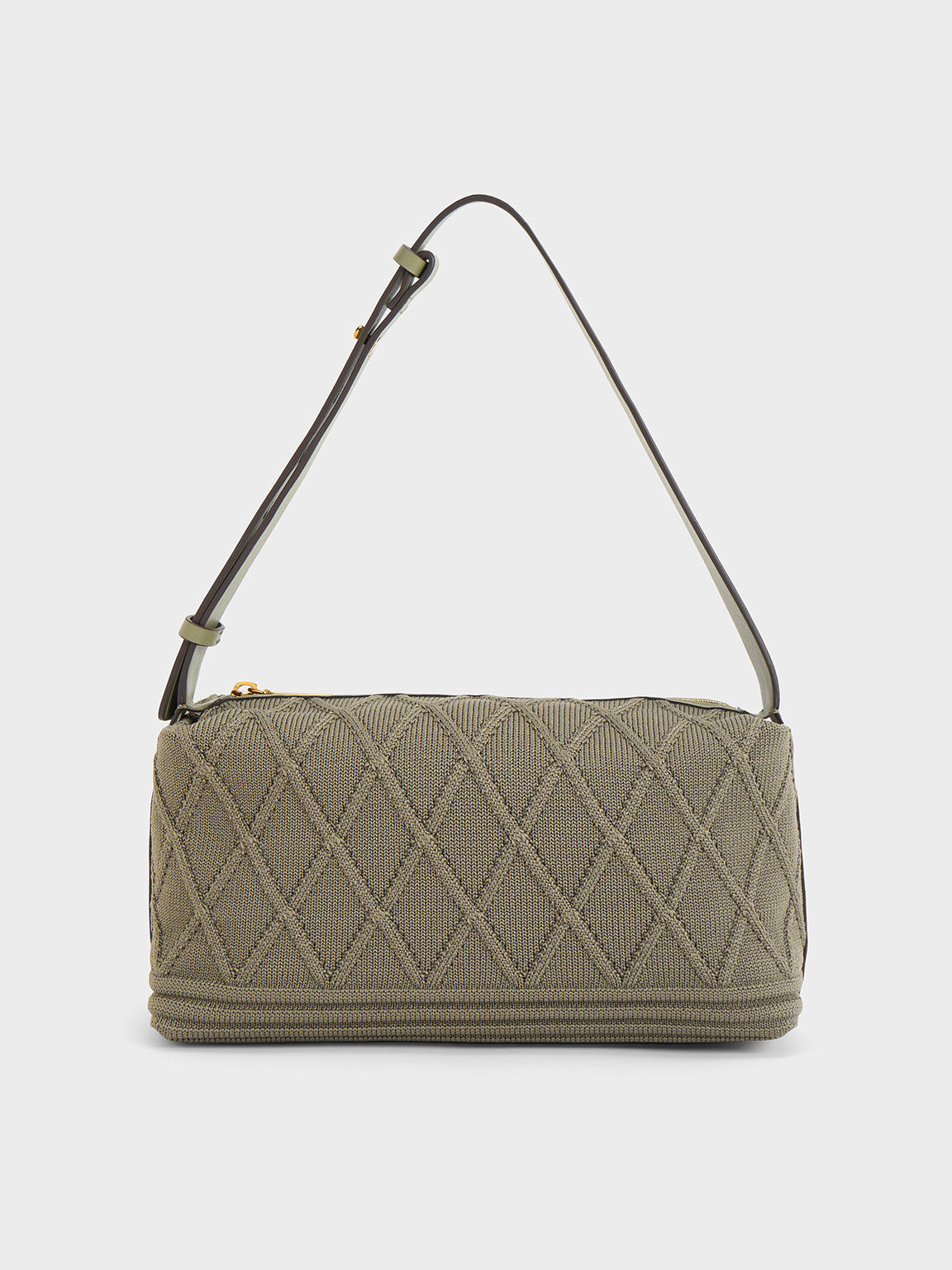 Khaki hot sale shoulder bag