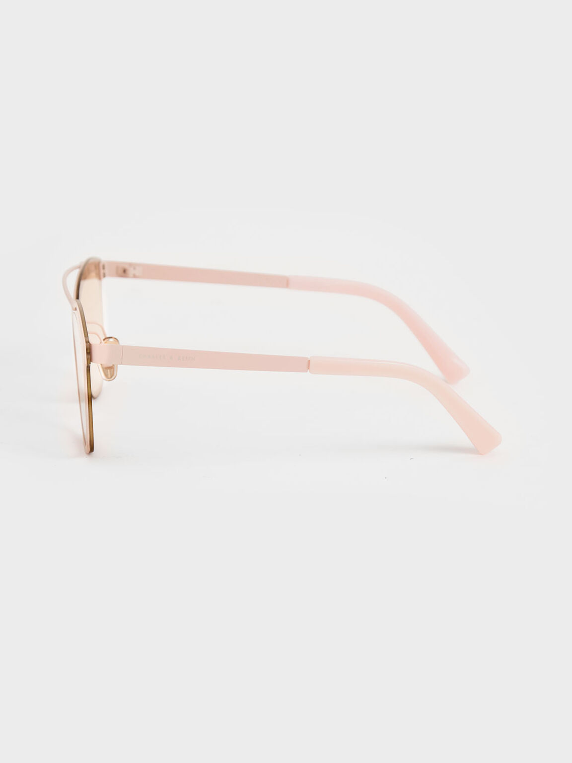 Metal Frame Sunglasses, Pink, hi-res