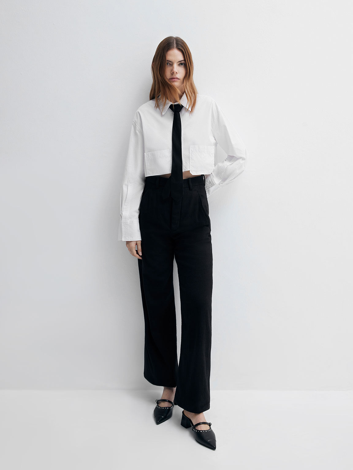 Pointed toe block heel mules outlet